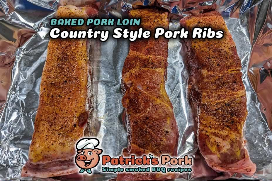 Set Country-Style Ribs in Foil Lined Pan