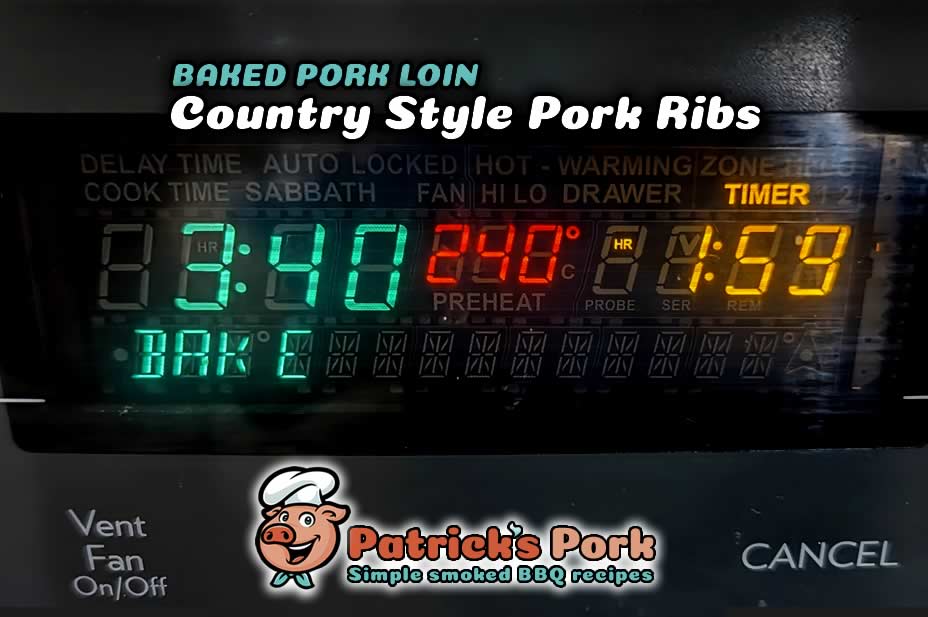 Country-Style Ribs Oven Temperature