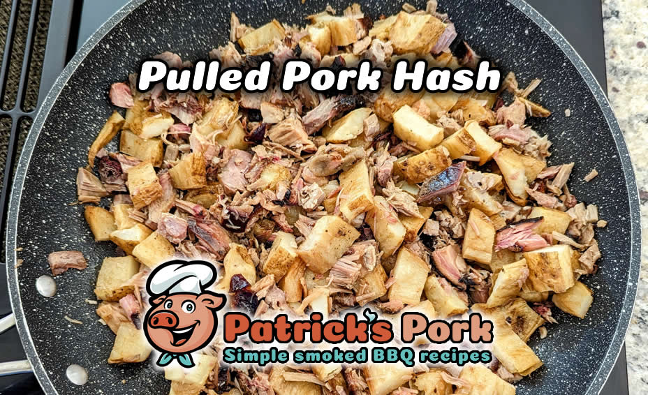 Pulled pork hash skillet